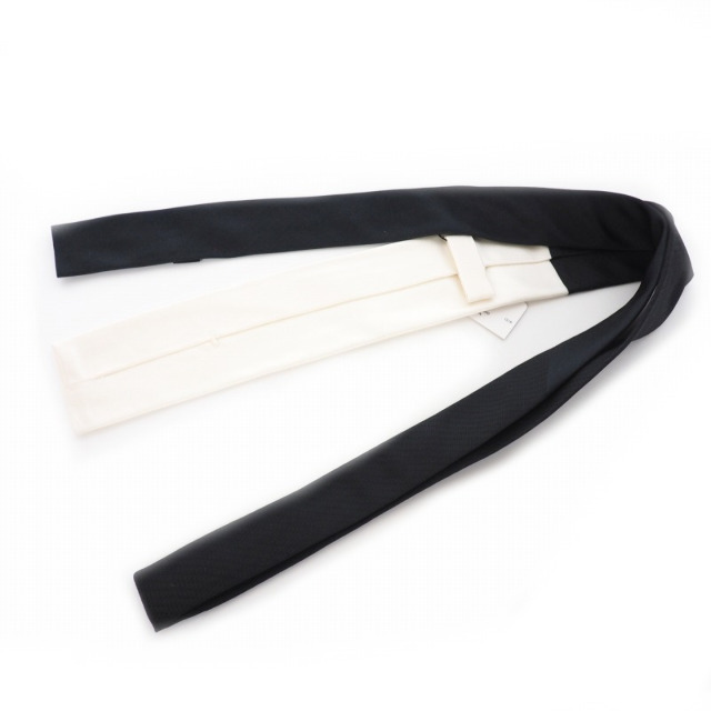 オフホワイト OFF WHITE CUT TIE ナロータイ ネクタイ