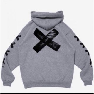 ダブルタップス(W)taps)の【Lサイズ】 WTAPS MMXX HOODIE GRAY CROSS BONE(パーカー)