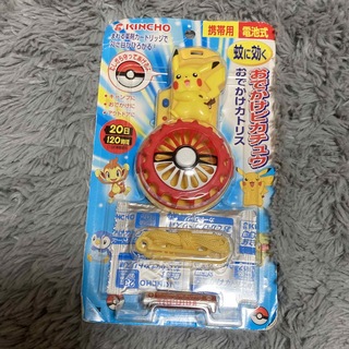 ポケモン(ポケモン)のキンチョー　ポケモン　ピカチュウ　おでかけカトリス(日用品/生活雑貨)