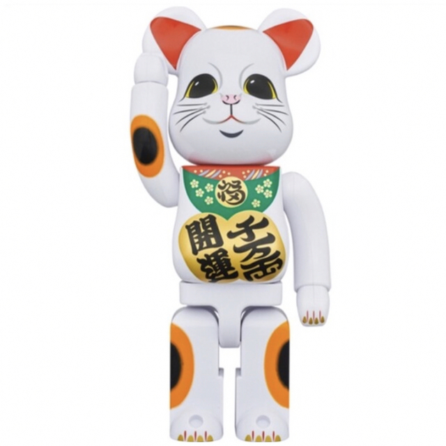 BE@RBRICK(ベアブリック)のBE@RBRICK 招き猫 開運・千万両400％  2体セット エンタメ/ホビーのフィギュア(その他)の商品写真