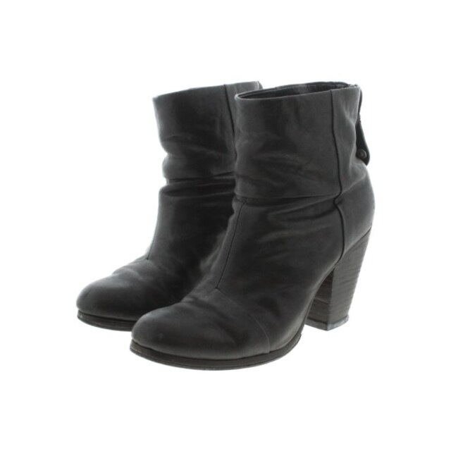 rag & bone ラグアンドボーン ブーツ 37 1/2(24cm位) 黒 - ブーツ