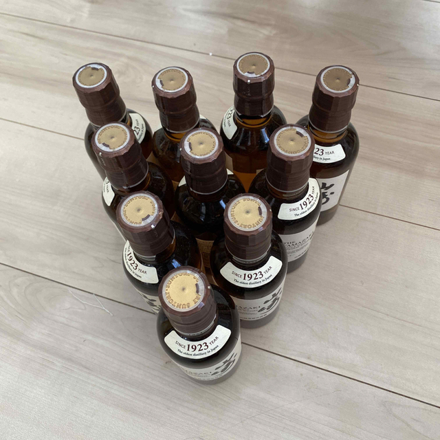 10本 サントリーシングルモルトウイスキー 山崎 180ml 10本 サントリーシングルモルトウイスキー 山崎 180ml