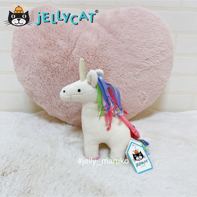 【新品】ジェリーキャット ユニコーン バギートイ ラトル jellycat