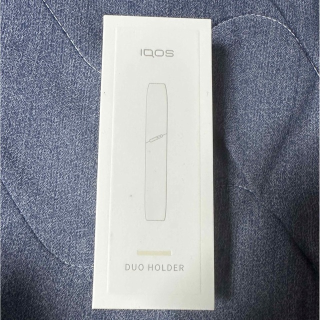 IQOS(アイコス)の【新品未使用】iQOS 3 DUO ホルダー ホワイト メンズのファッション小物(タバコグッズ)の商品写真