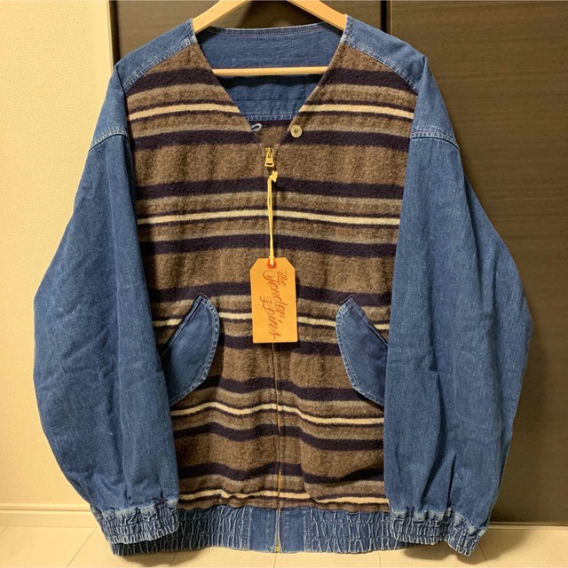 割引可 21AW TENDERLOIN DENIM BLANKET ZIP UP | netrafirst.com