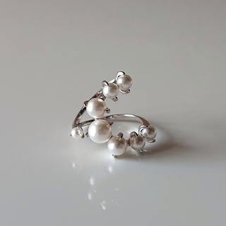 p27 silver perle ring(リング(指輪))