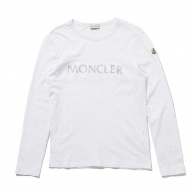 ★希少★ 最新作 MONCLER ロンT 長袖 Tシャツ Ｓ　ホワイト 完売