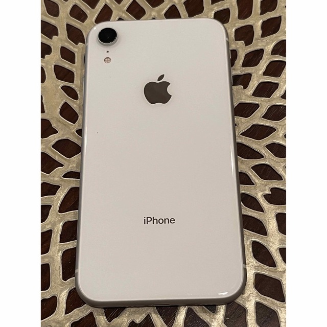 【値下げ不可】iPhoneXR White 64G 本体のみ