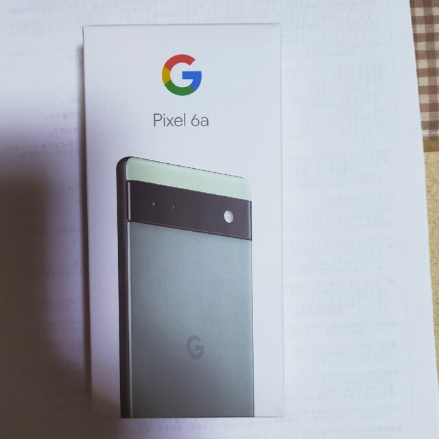 Google pixel6a　グーグルピクセル6a 　グリーン　sage