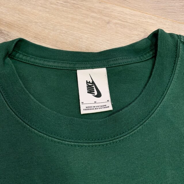 NIKE stussy コラボ　ロンT  緑　Sサイズ