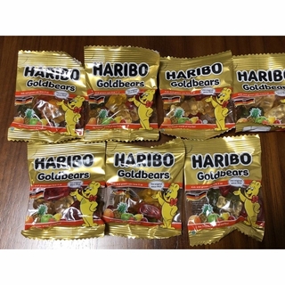 HARIBO Goldbearsハリボーグミ　10g入り✖️7袋(菓子/デザート)