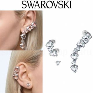 スワロフスキー(SWAROVSKI)のスワロフスキー　ミレニア　ピアス&イヤーカフ(ピアス)