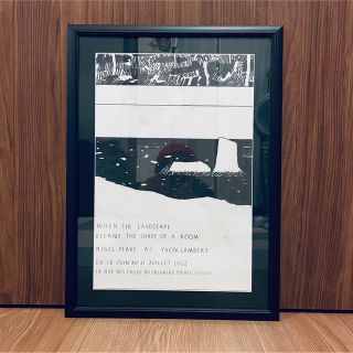 国内未入荷フランス限定】額装付き Nigel Peake 希少ポスターの通販 by