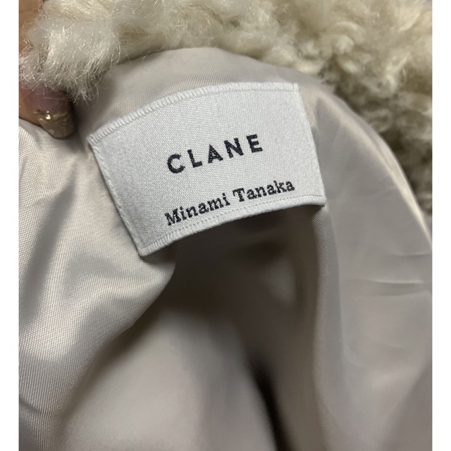 【CLANE】ファーショートコート【新品未使用】