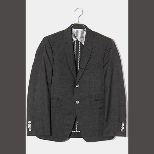 THOM BROWNE トムブラウン 段返り3B セットアップ 1 グレー /●