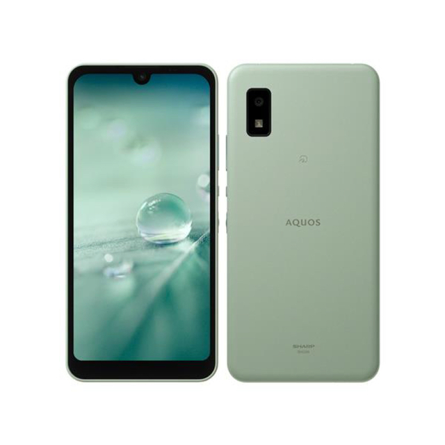 美品　AU AQUOS wish オリーブグリーンSHG06スマホ/家電/カメラ