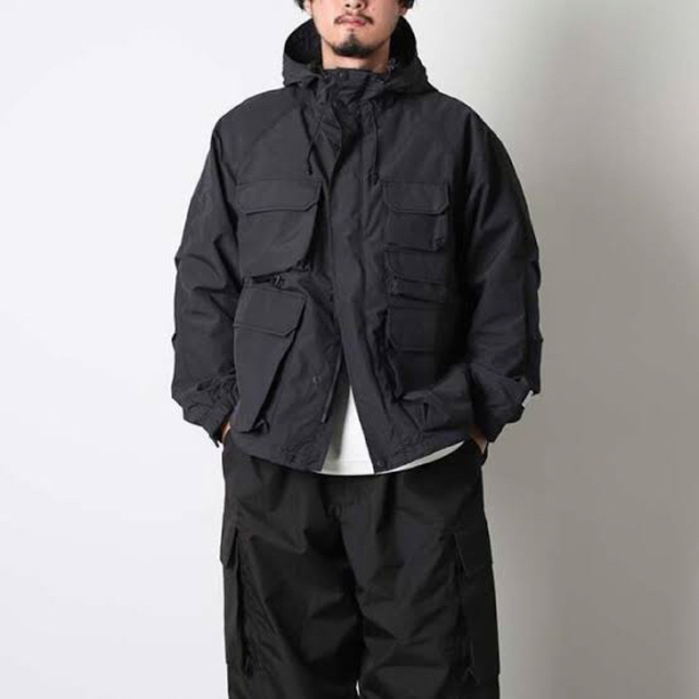 daiwa pier39 Loose Mountain Parka blue L - マウンテンパーカー