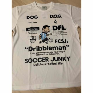 【最終処分価格】soccer junky メッシ　半袖プラクティスシャツ(ウェア)