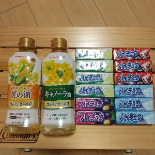 アジノモト(味の素)の【最終値下げ】 食用油 油 味の素 ハイチュウ セット(調味料)