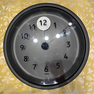 モマ(MOMA)の新品未使用 MoMA シラスノリユキPeep clock(掛時計/柱時計)