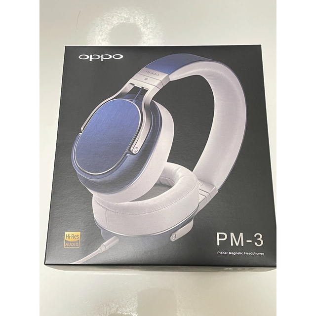OPPO(オッポ)のOPPO PM-3 (ブルー)+ HA-2 +バランスケーブルセット スマホ/家電/カメラのオーディオ機器(ヘッドフォン/イヤフォン)の商品写真