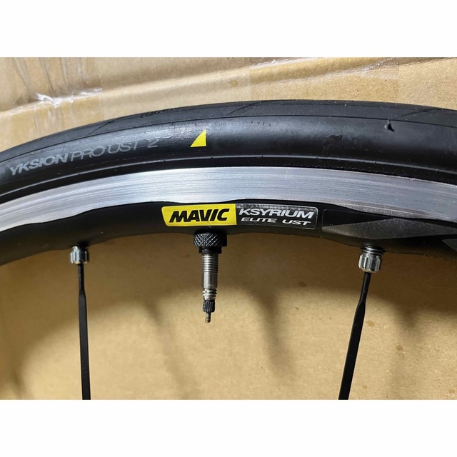 MAVIC KSYRIUM ELITE UST リムモデル 前後セット 1年保証付き