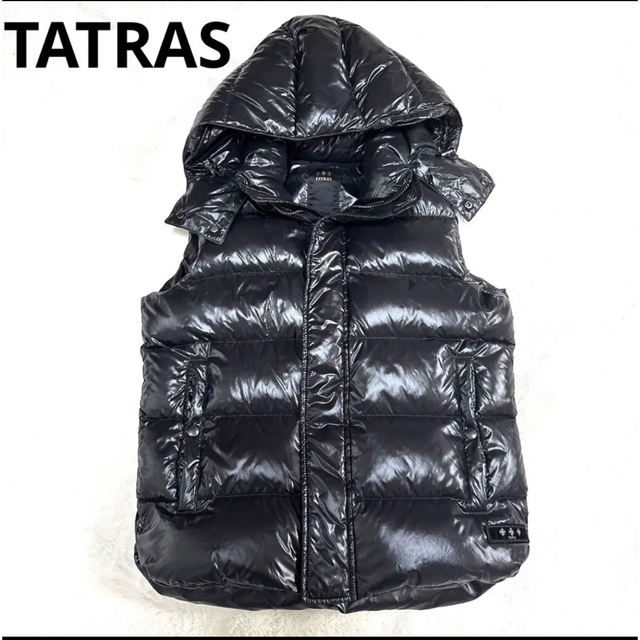 オンライン限定商品】 TATRAS タトラス ダウンベスト サイズ2 ブラック