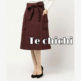 テチチ(Techichi)のTechichi 定価7689円 前後2WAYサイドポケットスカート(ひざ丈スカート)