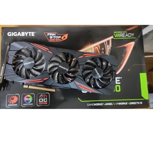 GeForce GTX1080  GAMING　G1 OC  GIGABYTE