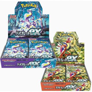 ポケモン(ポケモン)のポケモンカード　バイオレットex スカーレットex 未開封　30パック(Box/デッキ/パック)