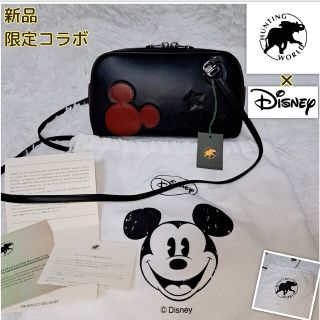 ハンティングワールド(HUNTING WORLD)の【新品】HUNTINGWORLD × DISNEY 限定コラボ ショルダーバッグ(ショルダーバッグ)