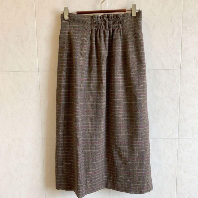 Simplicite(シンプリシテェ)のsimlicite チェックタイトスカート ロング シンプリシテェ レディースのスカート(ロングスカート)の商品写真