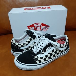 シュプリーム(Supreme)のSupreme Swarovski Vans Old Skool 黒 US9.5(スニーカー)