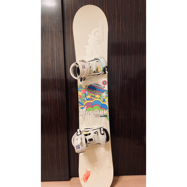 スノーボード153cmビンディング付 SALOMON POPSTAR サロモン-