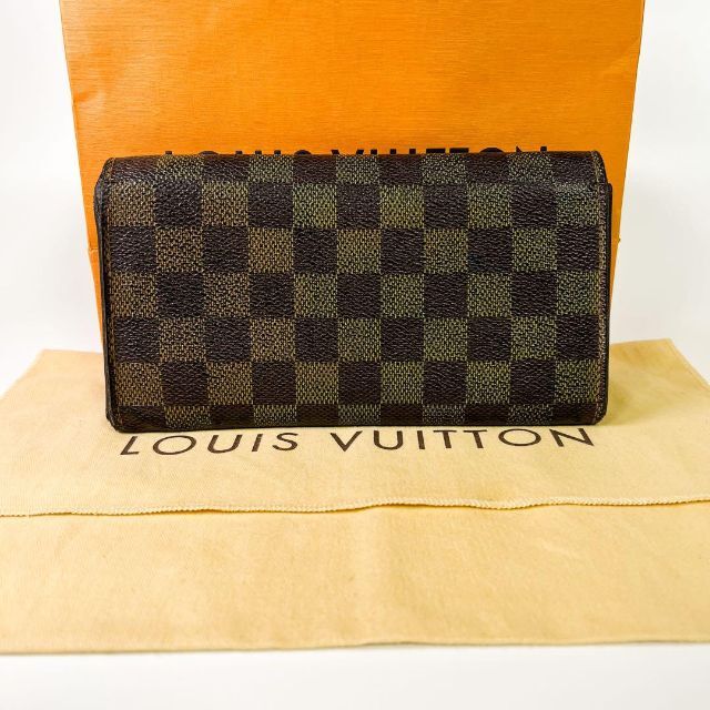 ✨人気商品✨ Louis Vuitton ルイ ヴィトン 長財布 ダミエ エベヌ
