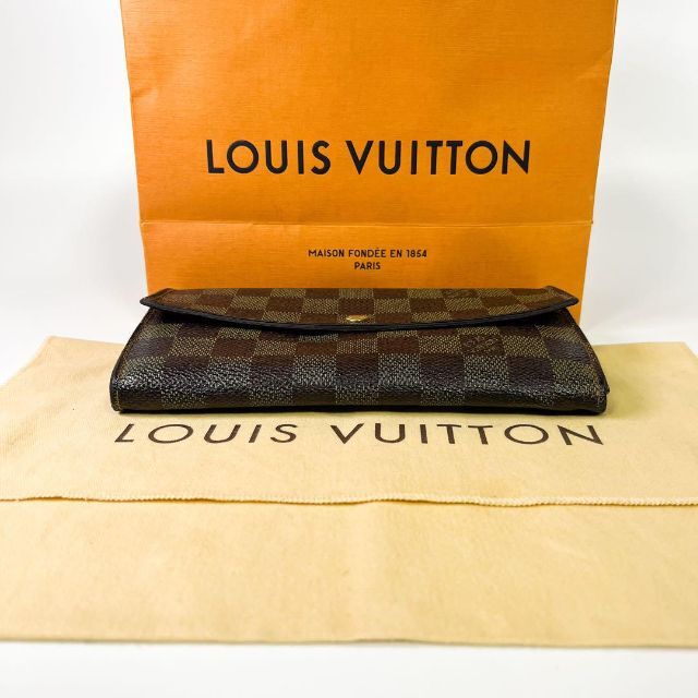 ✨人気商品✨ Louis Vuitton ルイ ヴィトン 長財布 ダミエ エベヌ
