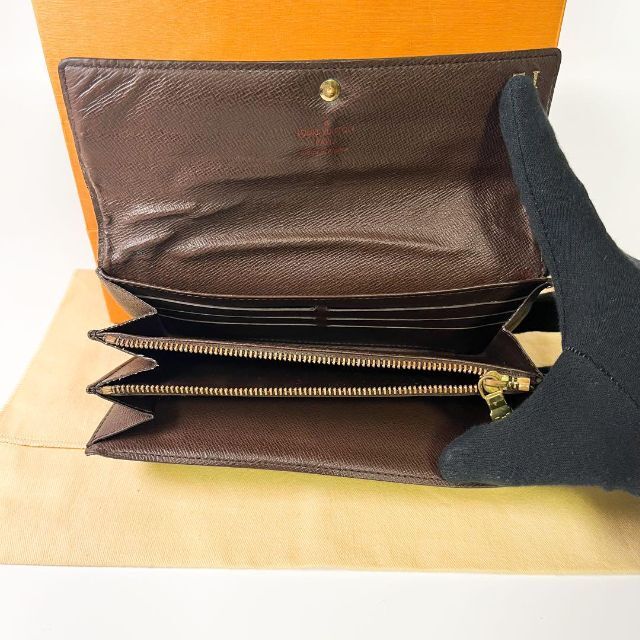 ✨人気商品✨ Louis Vuitton ルイ ヴィトン 長財布 ダミエ エベヌ