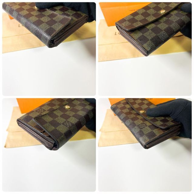 ✨人気商品✨ Louis Vuitton ルイ ヴィトン 長財布 ダミエ エベヌ