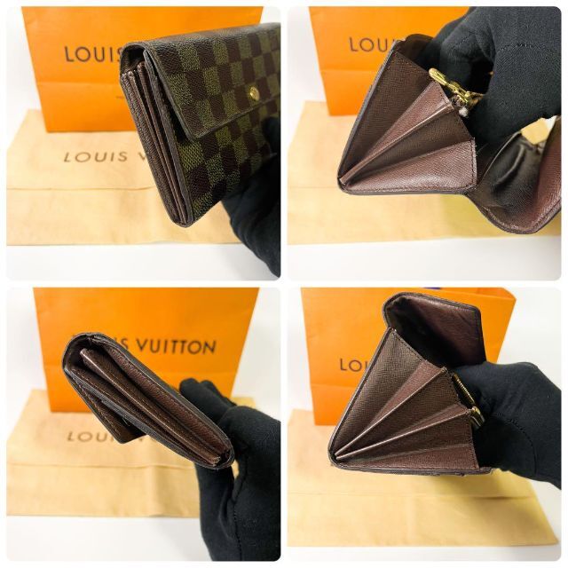 ✨人気商品✨ Louis Vuitton ルイ ヴィトン 長財布 ダミエ エベヌ