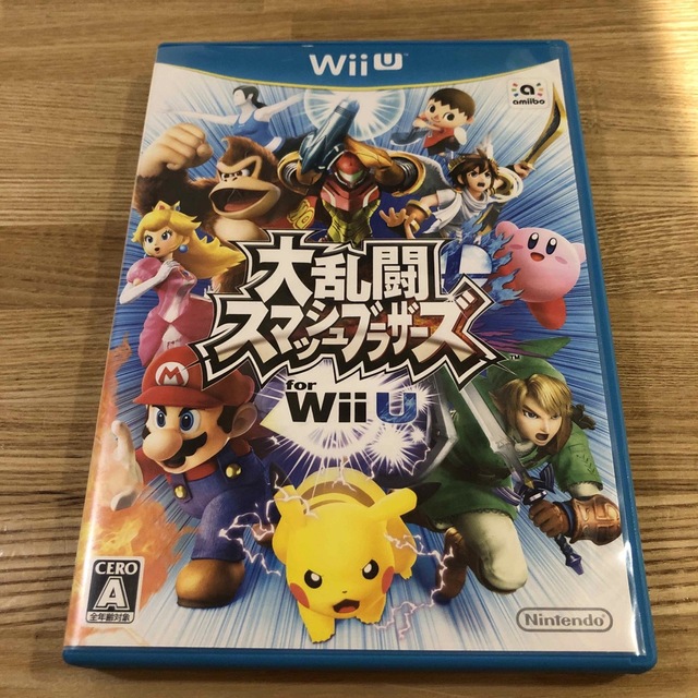 Wii U(ウィーユー)の大乱闘スマッシュブラザーズ for Wii U Wii U (説明書なし) エンタメ/ホビーのゲームソフト/ゲーム機本体(家庭用ゲームソフト)の商品写真