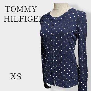 トミーヒルフィガー(TOMMY HILFIGER)の【おいも様専用】TOMMY HILFIGER カーディガン ネイビー Mサイズ(カーディガン)