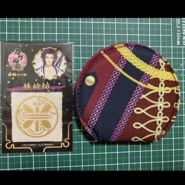 刀剣乱舞 蜻蛉切 セット 刀紋シール 刀ミュ ミラー セットの通販 by ...
