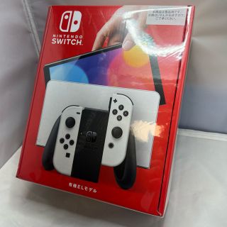 ニンテンドースイッチ(Nintendo Switch)の新品未開封　Nintendo Switch 有機ELモデル 本体　ホワイト(携帯用ゲーム機本体)