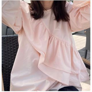 アダムエロぺ(Adam et Rope')のclastellar ROUND FRILL BLOUSE ♡(シャツ/ブラウス(長袖/七分))