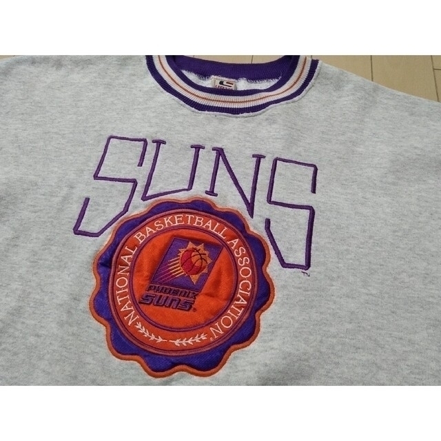 STARTER - ビンテージ 90s NBA サンズ SUNS XL スウェット 刺繍ロゴの