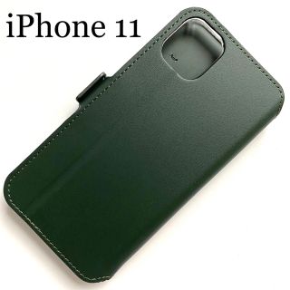 エレコム(ELECOM)のiPhone11用レザーケース★サイドマグネット付★スタンド機能付★カード入付(iPhoneケース)