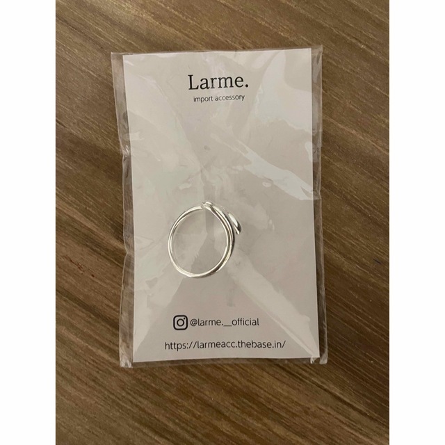 Larme. シルバーデザインリング レディースのアクセサリー(リング(指輪))の商品写真