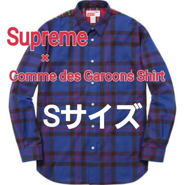 commedesgarconsSupreme×Comme des Garcons Shirt★チェックシャツS