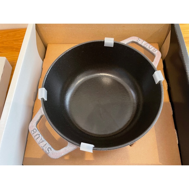STAUB - ストウブ staub スノーフレーク ココット シフォンローズ