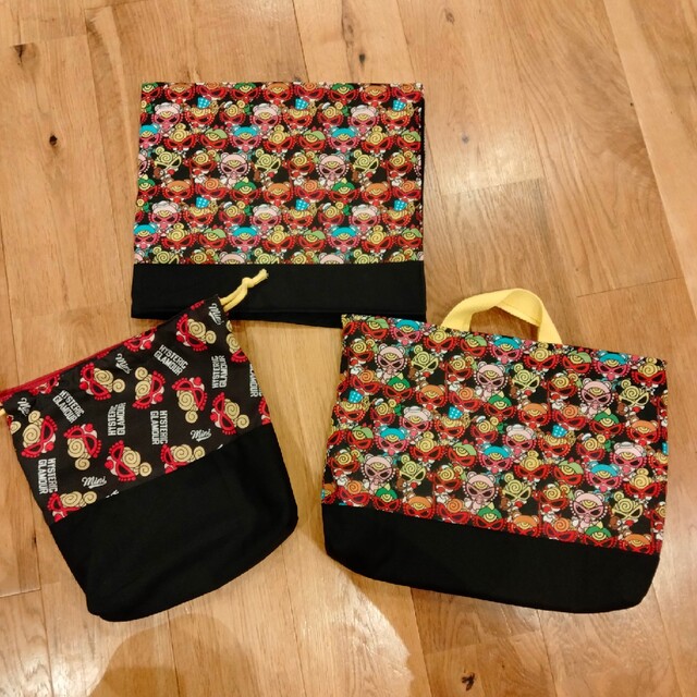 ヒスミニ 上靴入れ 巾着